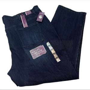 Gloria Vanderbilt Amanda Jeans Slimming Effect Portland Wash NWT Sz 24W Avg